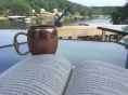Cubs on the radio. Moscow Mule. Good book. Hello, Summer!